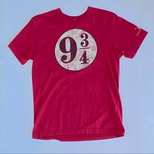 HARRY POTTER Platform 9 3/4 Red T-Shirt